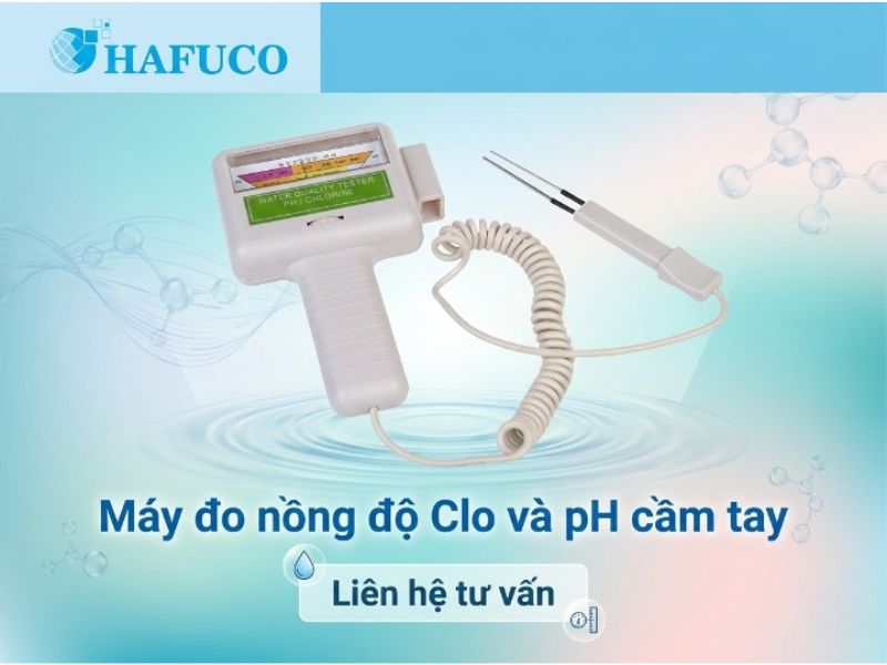 Máy đo nồng độ Clo và pH cầm tay