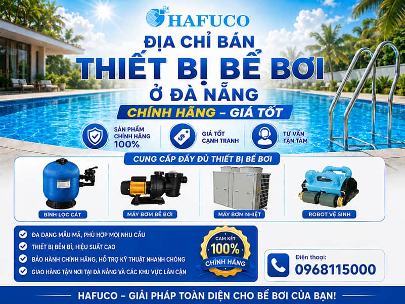 thiết bị bể bơi ở Đà Nẵng