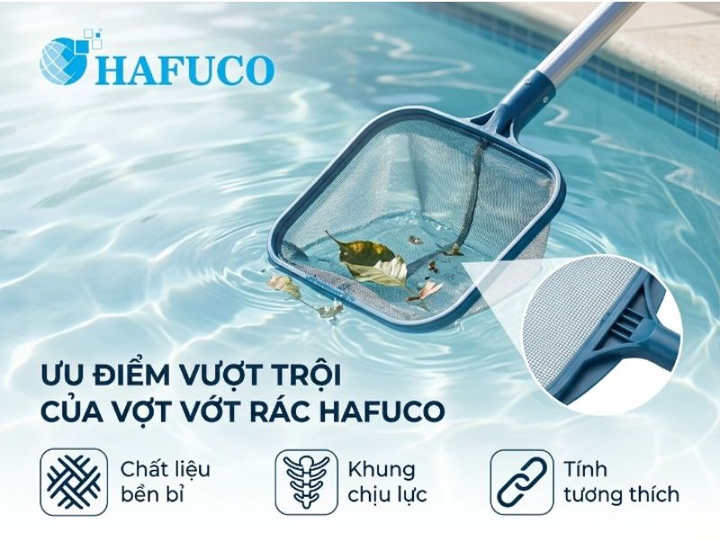 vợt vớt rác hồ bơi