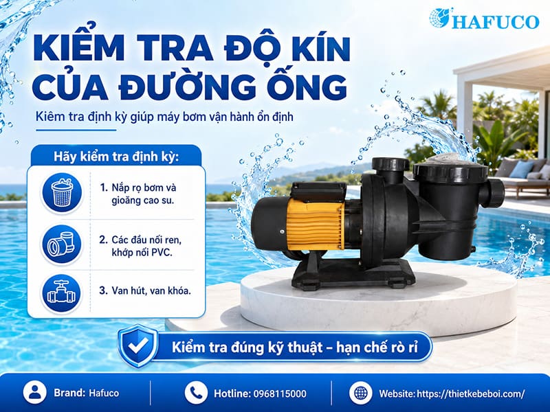Kiểm tra độ kín của đường ống