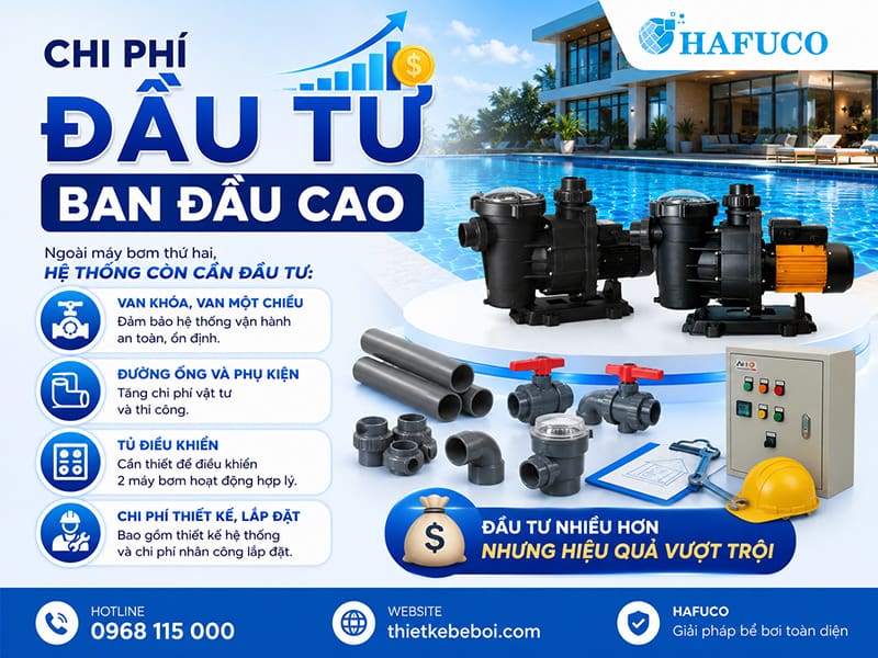Chi phí đầu tư ban đầu cao