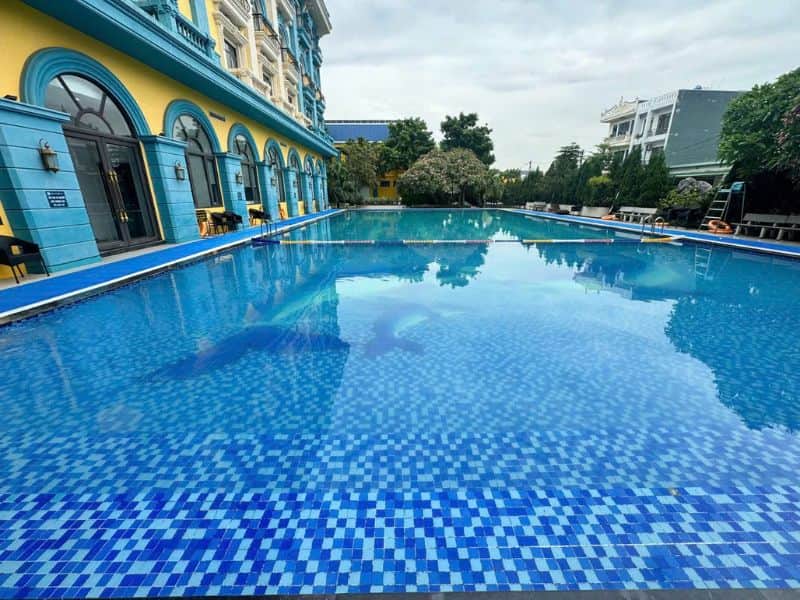 Hafuco bàn giao công trình lắp đặt thiết bị bể bơi tại xã Đan Thượng