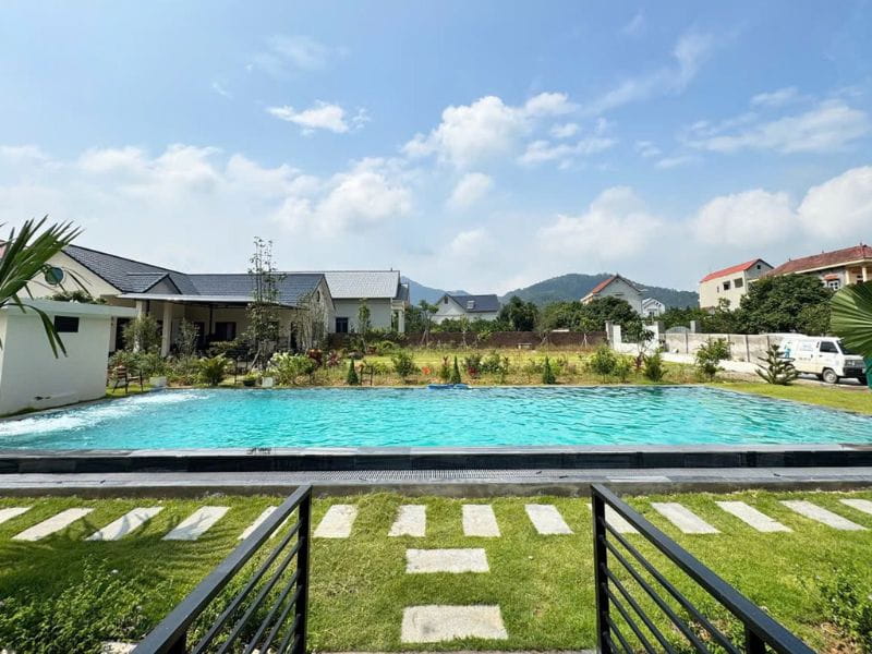 Hafuco bàn giao công trình lắp đặt thiết bị bể bơi tại xã Lương Tài