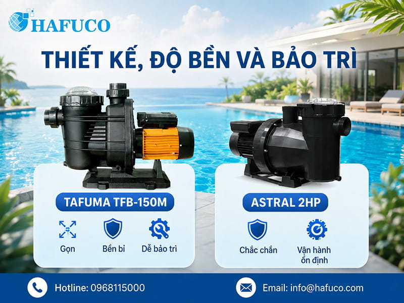 So sánh về thiết kế, độ bền và bảo trì