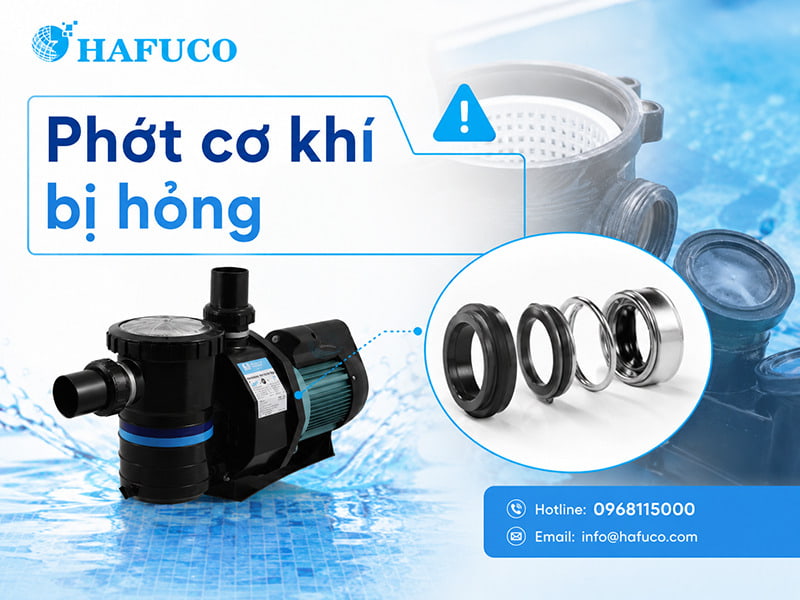 Phớt cơ khí bị hỏng