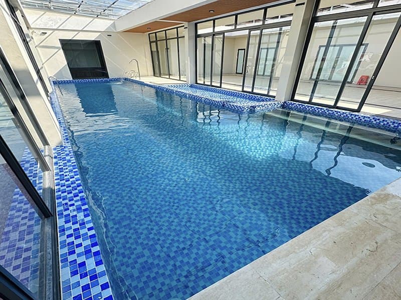 Hafuco bàn giao công trình lắp đặt thiết bị bể bơi tại xã Tiên Tiến, tỉnh Hưng Yên