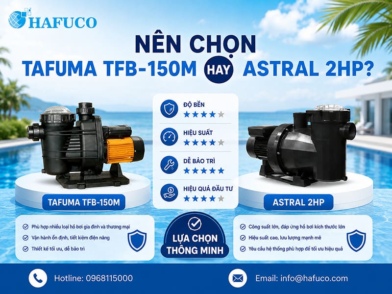 Nên chọn Tafuma TFB-150M hay Astral 2HP?