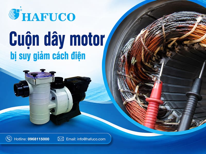Cuộn dây motor bị suy giảm cách điện