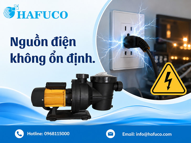 Nguồn điện không ổn định