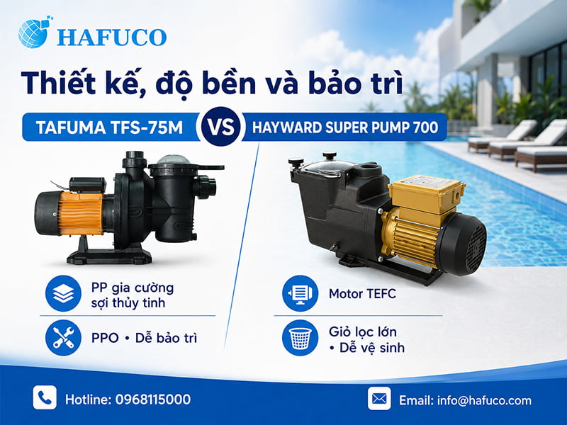 So sánh thiết kế, độ bền và bảo trì