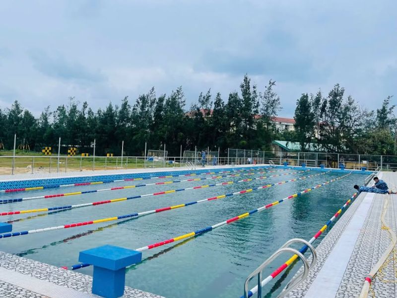 Hafuco bàn giao công trình thi công bể bơi tại Liên Chiểu, Đà Nẵng