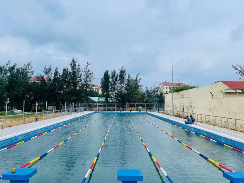 Hafuco bàn giao công trình thi công bể bơi tại Liên Chiểu, Đà Nẵng
