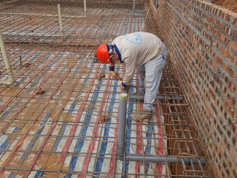 Hafuco thi công công trình bể bơi cho anh Huynh, Bắc Giang
