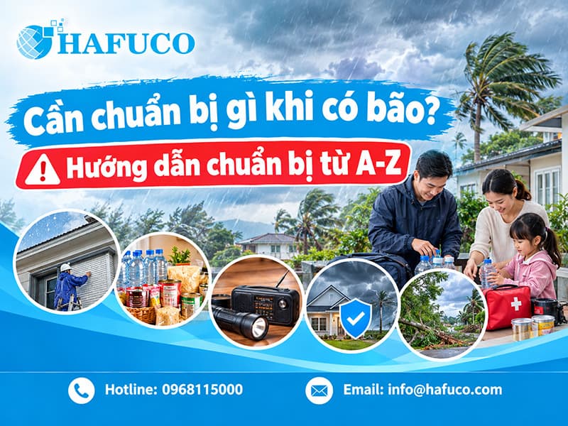 Cần chuẩn bị gì khi có bão? Hướng dẫn chuẩn bị từ A-Z