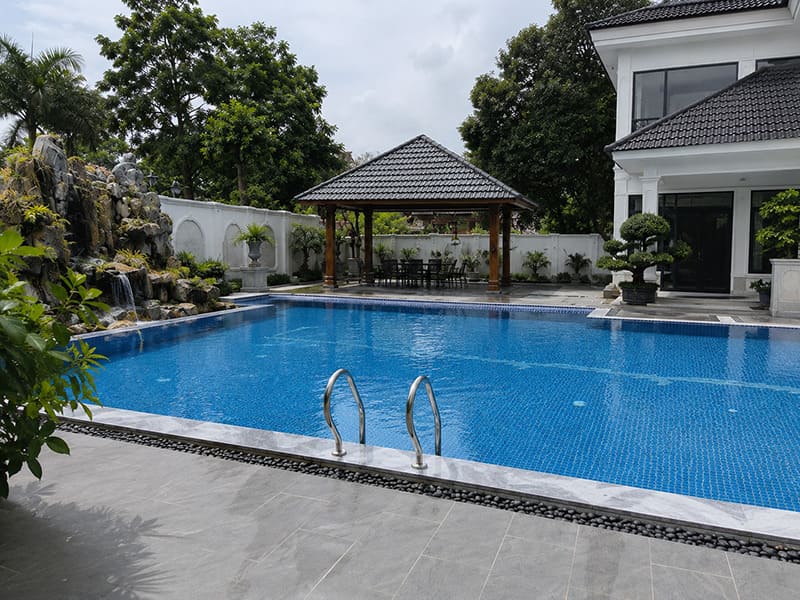Hafuco hoàn thiện công trình bể bơi tại xã Minh Sơn, Thanh Hóa