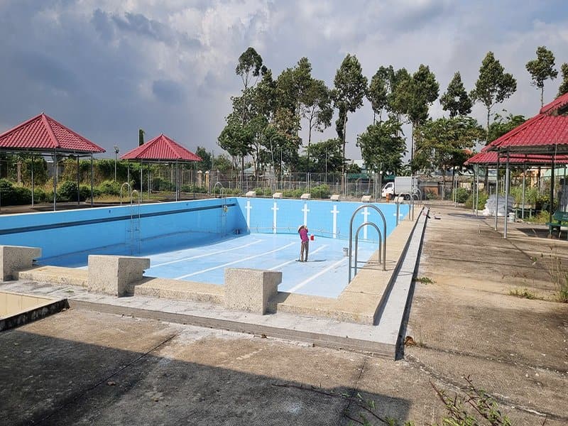Hafuco thi công bể bơi trường học tại xã Nam Sách, Hải Phòng