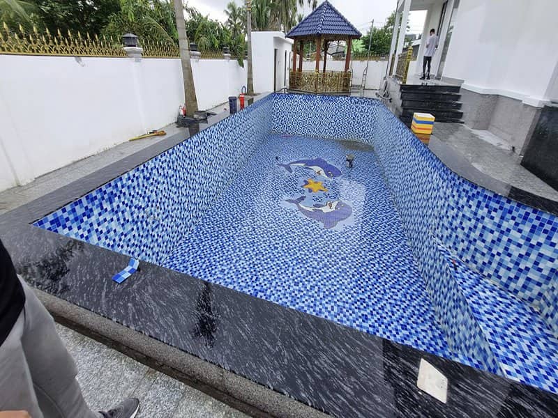 Hafuco thi công và lắp đặt thiết bị bể bơi gia đình tại xã Yên Thế, Bắc Ninh