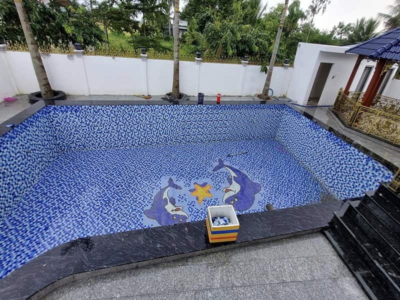 Hafuco thi công và lắp đặt thiết bị bể bơi gia đình tại xã Yên Thế, Bắc Ninh