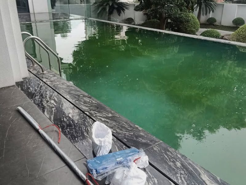 Hafuco bàn giao dự án vệ sinh bể bơi tại phường An Cựu, thành phố Huế