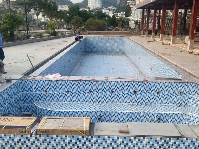 Hafuco thi công và lắp đặt thiết bị bể bơi tại đặc khu Cát Hải, Hải Phòng 
